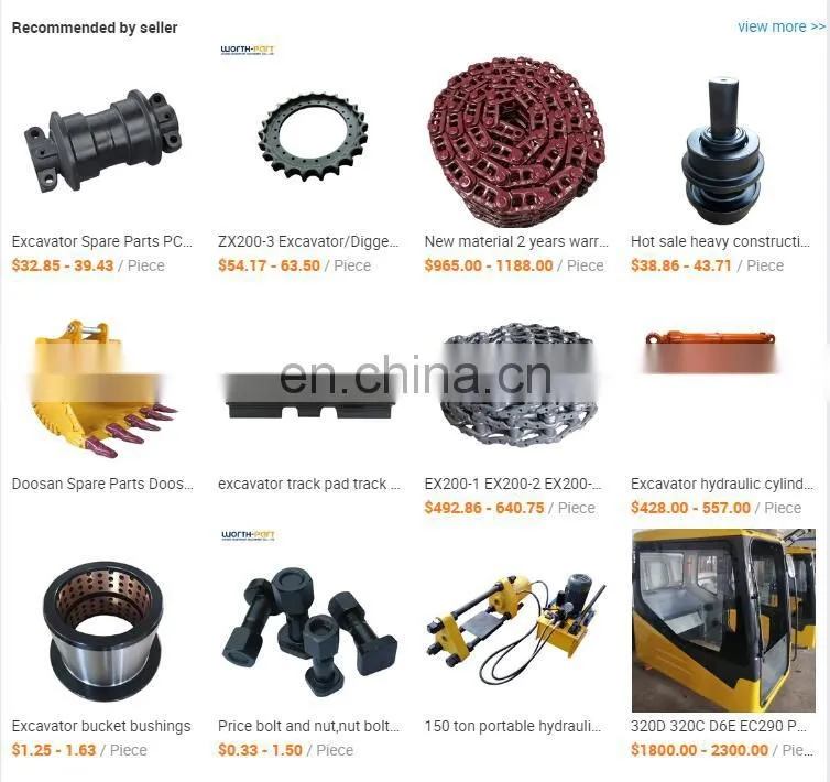 Excavator Parts SK200 Idler Wheel Excavator and Bulldozer Parts Construction Works New 120 Kg New Product 2020 35mnb,40mn 8-12mm