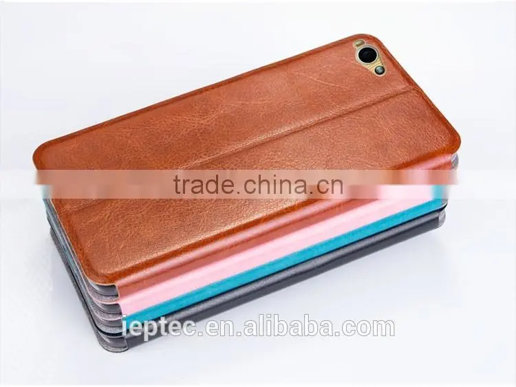 MOFi Case Funda Celular Housing for Smartisan Yq60, Mobile Handset Coque Flip Leather Back Cover for Smartisan Mini Yq60 YQ603