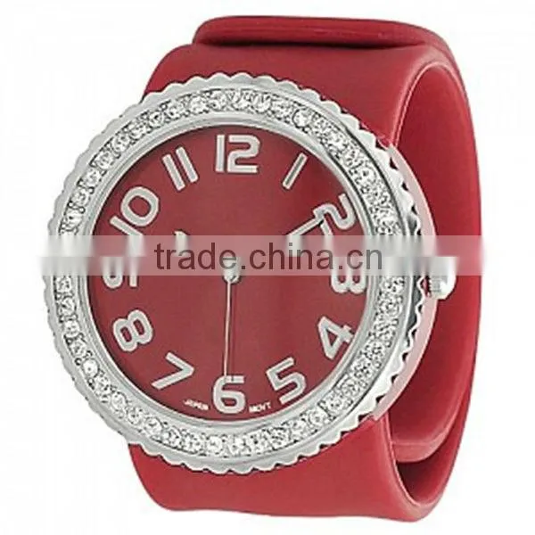 2013 slap on watch/digital clock