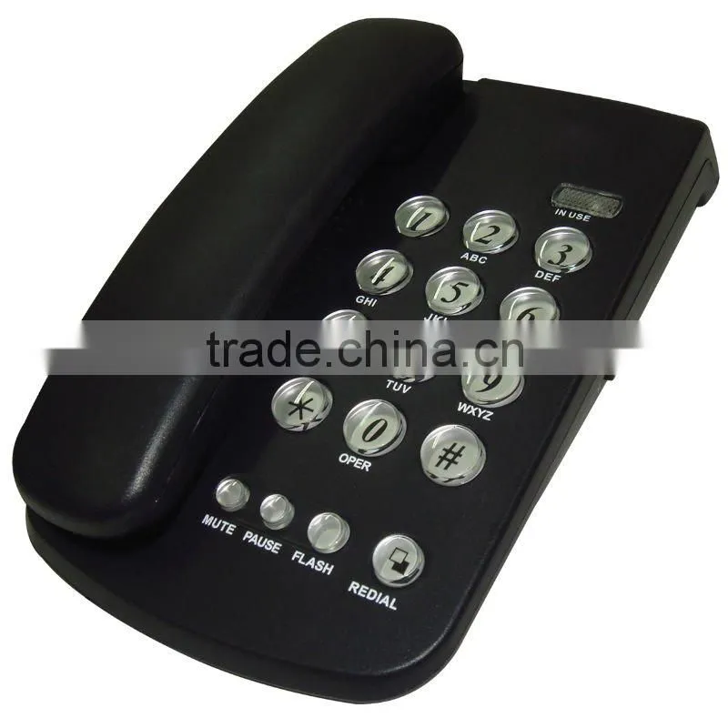 Basic telephone model for home use