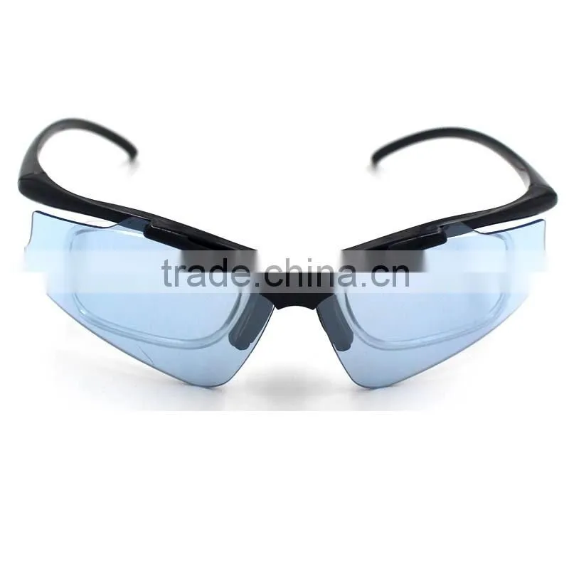 Stylish newest lightweight sporty smoke biking glasses