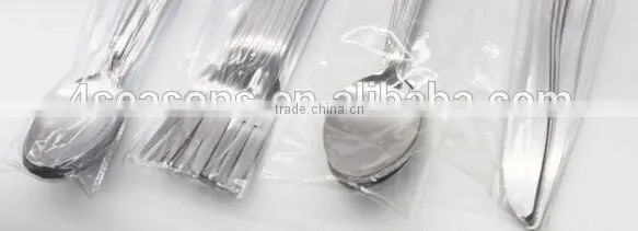 cutlery sets/ tableware 4 pcs a set including tea spoon soup spoon knife and fork with stainless steel