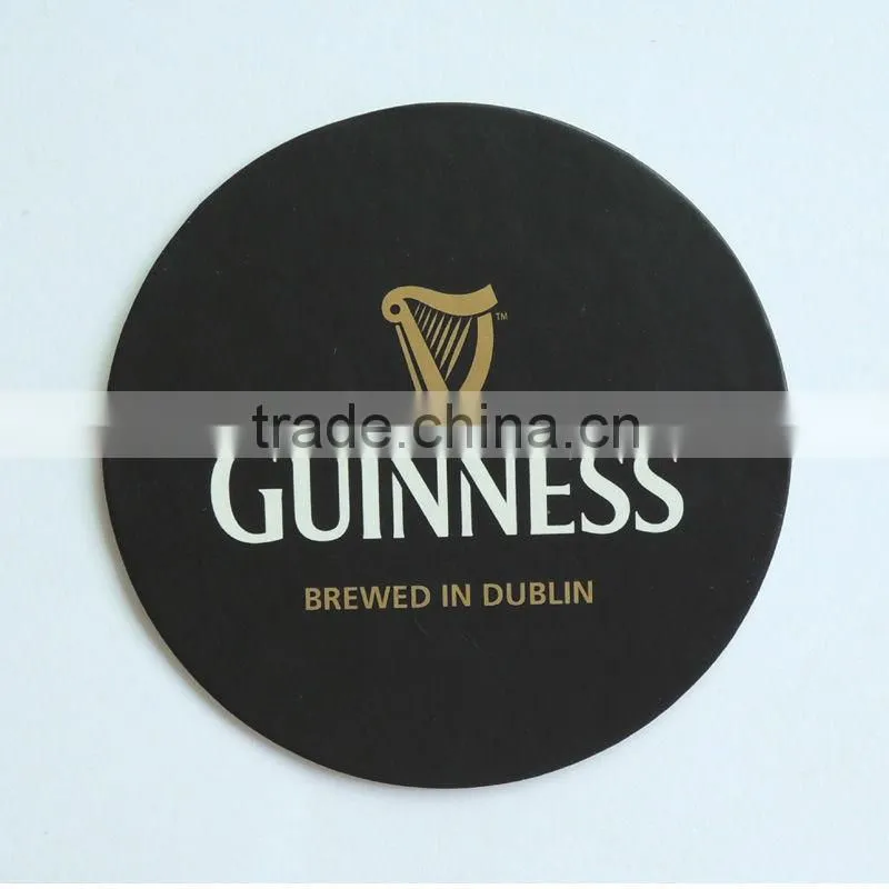custom round cardboard coasters, custom printed beer coaster