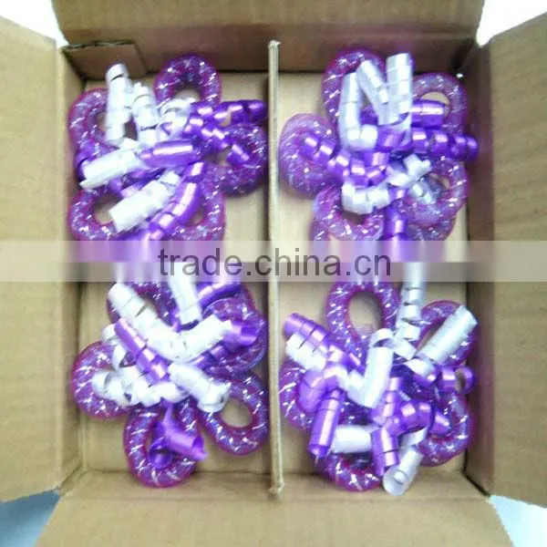 Plastic PP Festival Holiday Colorful ribbon/ Easter Egg and Curly Bows Hot sale in United kingdom