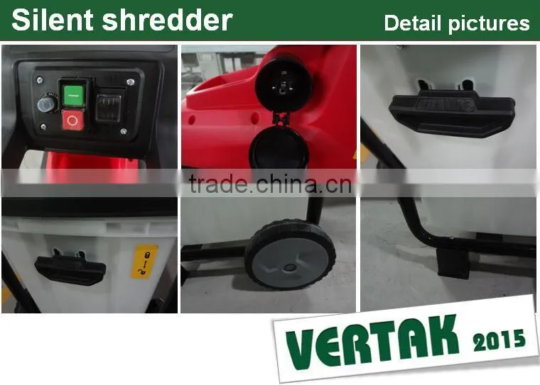 2000w garden shredder,electronic garden chipper shredder