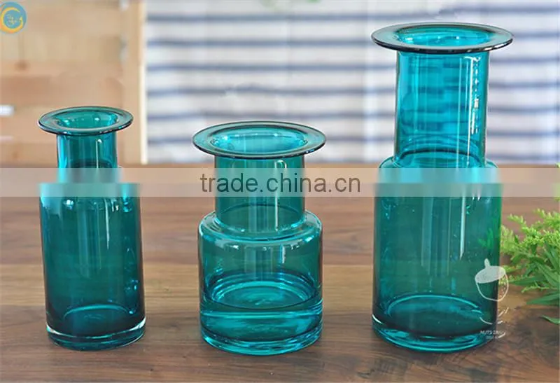 glass terrarium vase different shape different colors