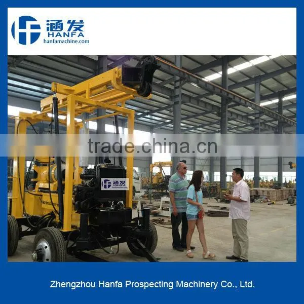 Water survey equipment , hydraulic HF130 core sampling drilling equipment