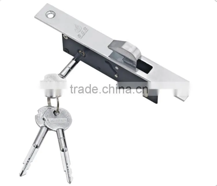 Cross keys door lock for aluminium door