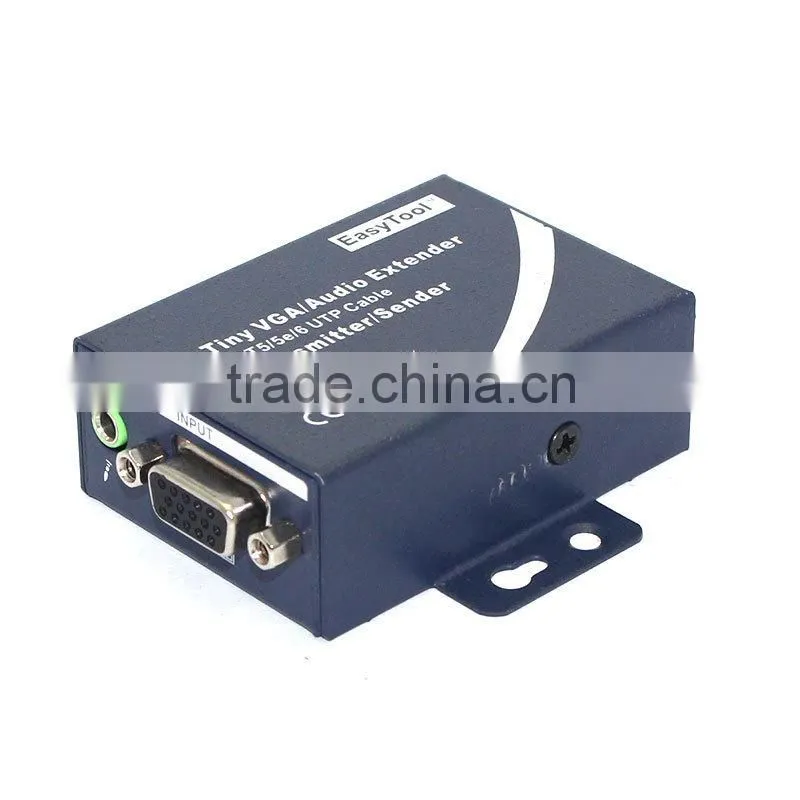 100m VGA Extender with Audio over CAT 5E/6 Ethernet - Gaia Vision