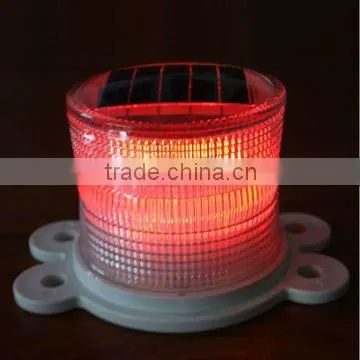 Solar powered beacon light