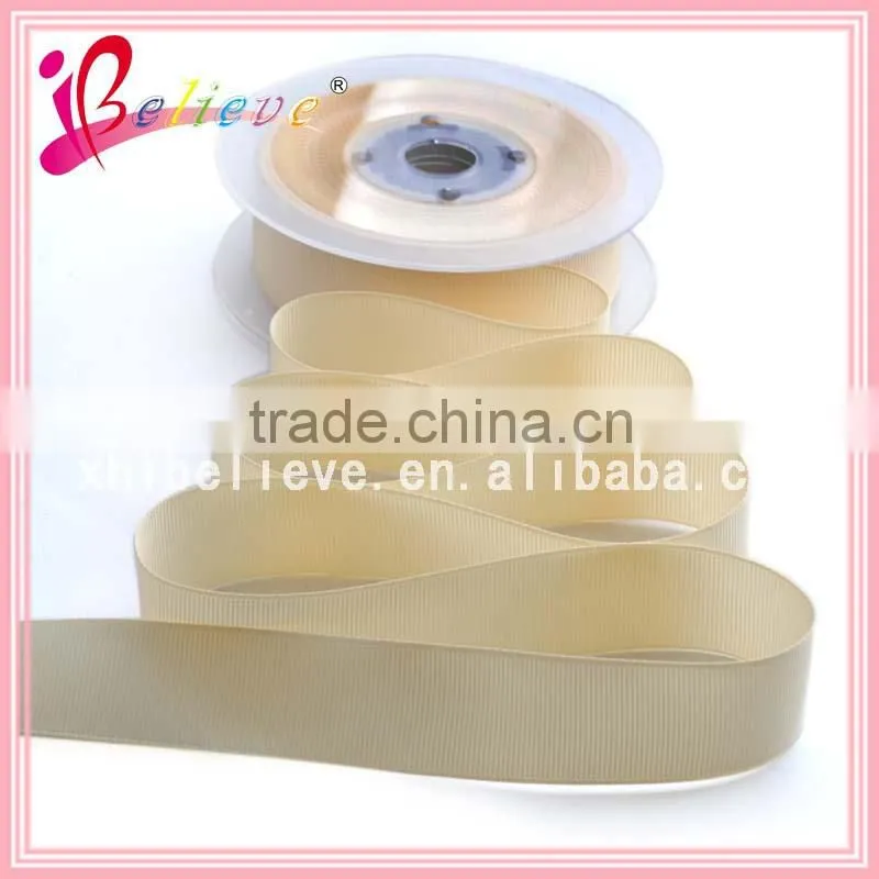 Wholesale brand products environmental solid grosgrain ribbon
