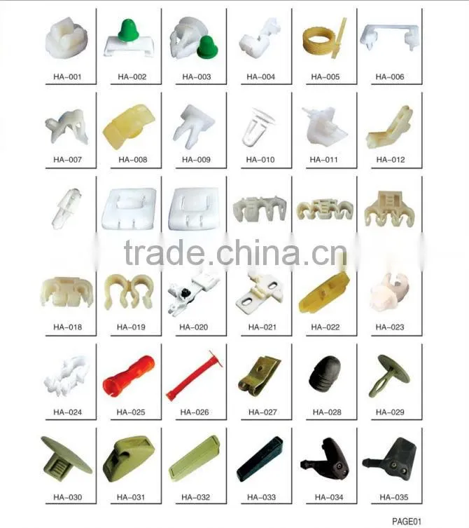 Auto Plastic Clips and Fasteners
