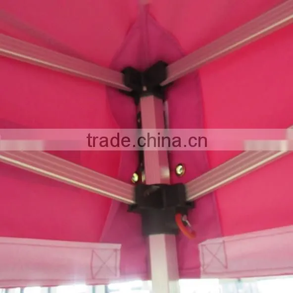 3m X3m hexagon folding gazebo with sidewalls