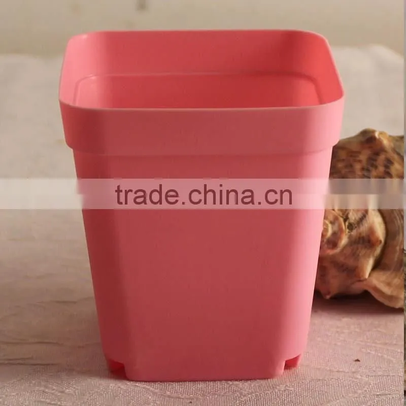 mini PP plastic flower pot colorful