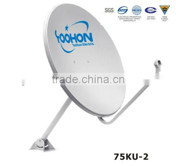 Satellite Dish 75cm Satellite Receiver