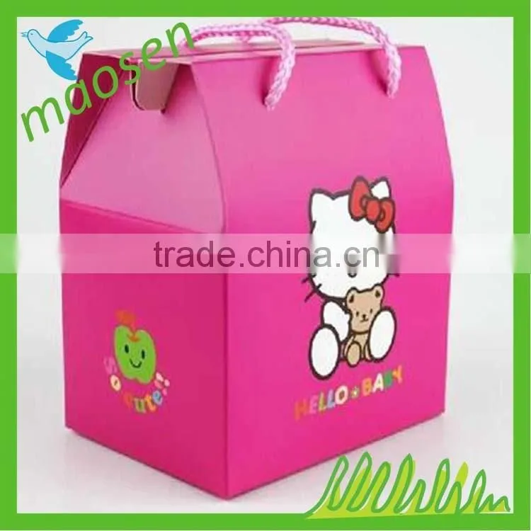Popular sell custom corrugated packaging box for children's bathing toys