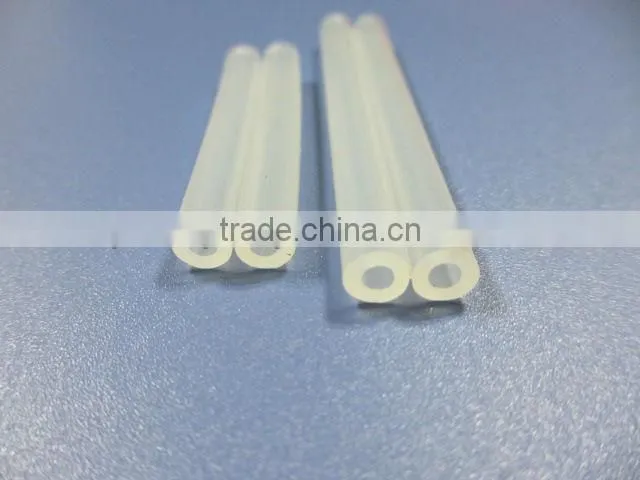 several hole's silicone tube