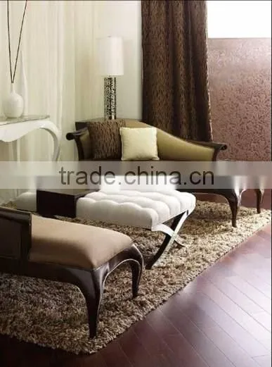 Foshan Luxury European Style Furniture Living Room Solid Wood Hand Carved sofa new designs 2015 Furniture Sets
