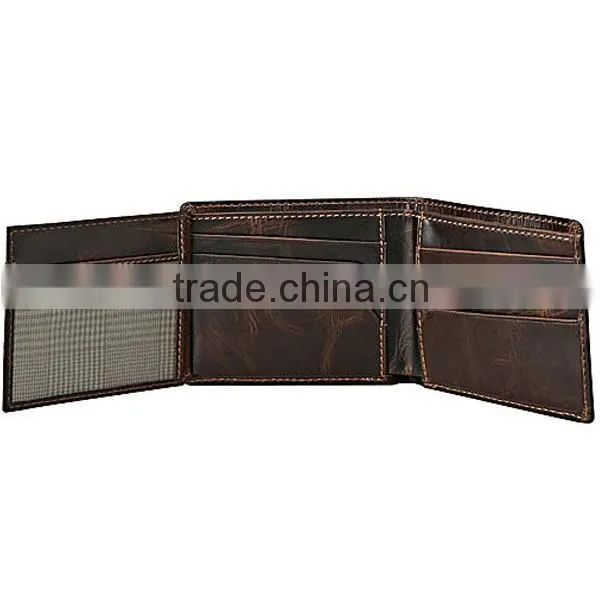 2014 hot!! magic branded men desigen your own leather wallet