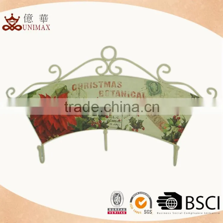 Indoor fashion design metal wall plaque with hot sale