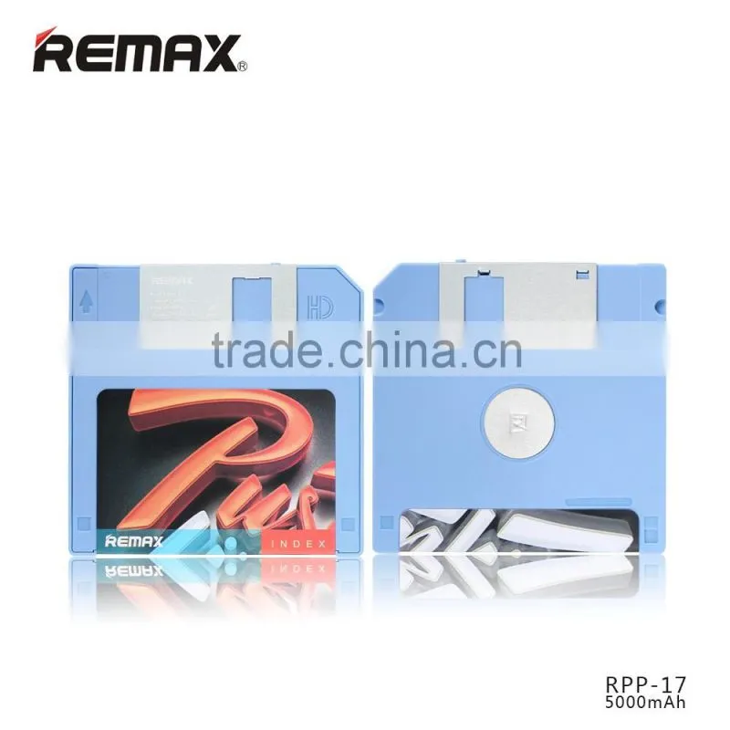 Remax Floppy Dish Design 5000mAh Power Bank For Samsung S5 S6 Universal Portable Charger External Battery For iPhone 6 TB-0387