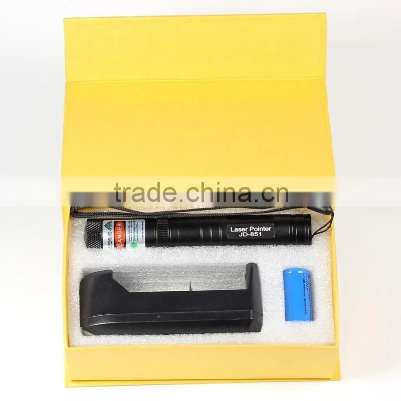 Green Laser pointer with Adjustable Focus 532NM Burnning Battery Charger,Distance 1000-4000m
