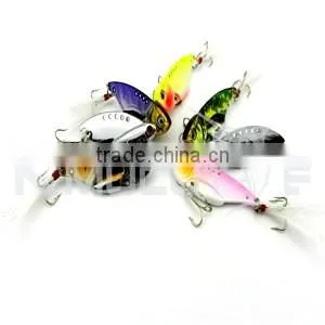 Chentilly CH14LP1 metal VIB fishing lure 5.5cm 11g vibration lure set 6pcs set hard bass metal blade