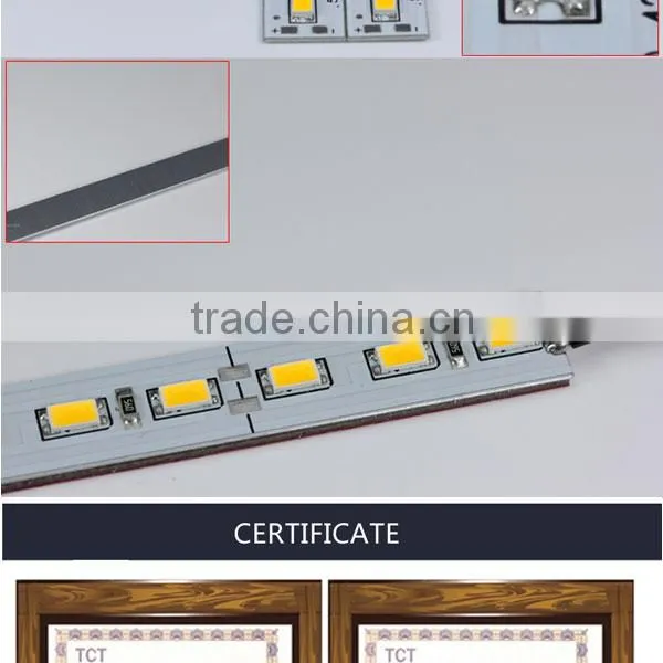 Warm White DC12V SMD5630 60leds rigid LED Strip Light IP33