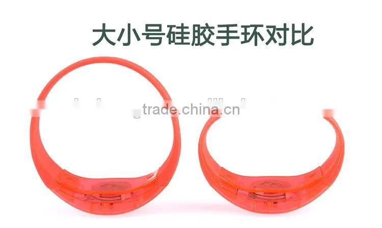 Camouflage silicone luminous bracelet,Remote control models,silicone lovers luminous bracelet