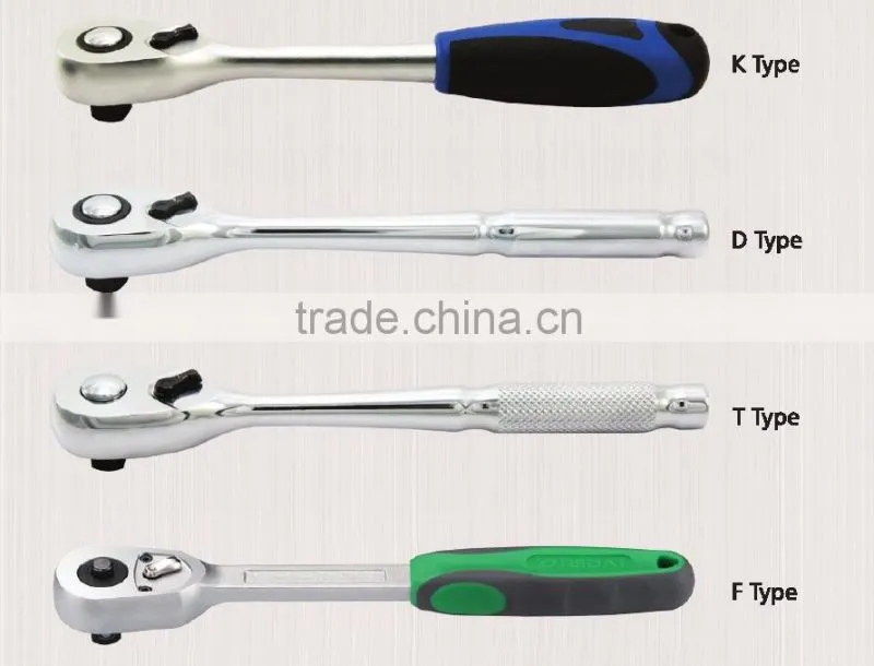 High Quality Ratchet Handle Oval Type CR-V Ratchet Handle