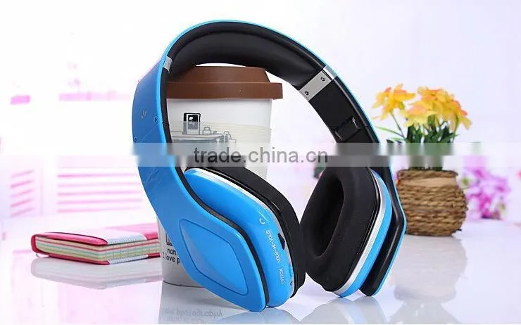 smart headphones with bluetooth and micro sd card slot & fm stereo bluetooth headphones/headset