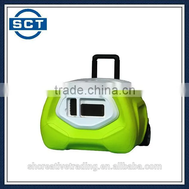 Camping Cooler Box with Bluetooth Speaker 28L Green
