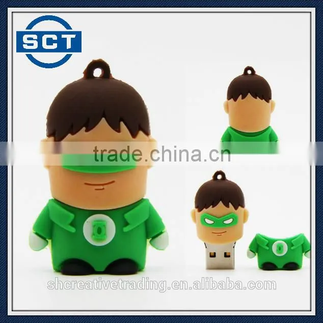 Green Lantern Cartoon USB Memory Sticks 8GB 16GB 32GB