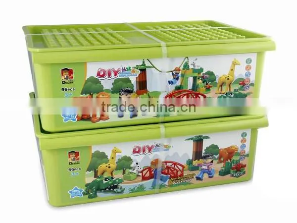 animal figures toy bricks set animal toy building blocks compatible to Duplo