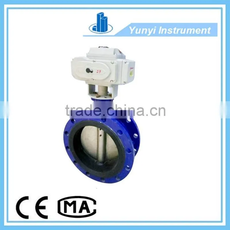 China supplier high performance stainless steel butterfly valve, motorized butterfly valve