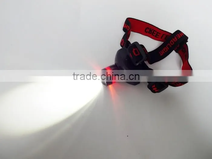 Onlystar GS-6000 hot sale CRE R3 led high powerful waterproof headlight zoomable led headlamp