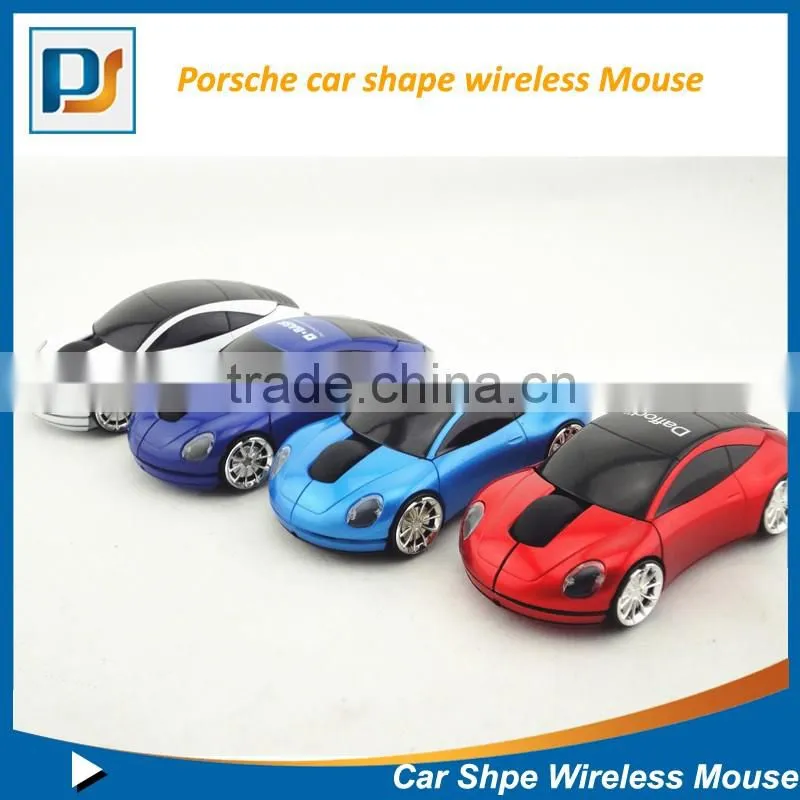 3D Car Shape 2.4G Mouse Wireless Optical Mice USB Receiver for PC Laptop