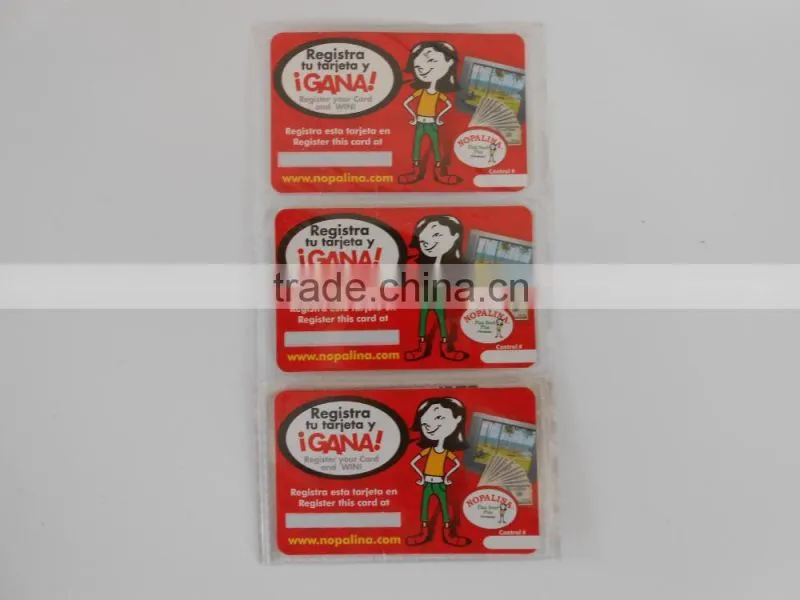 individual wrap standard card