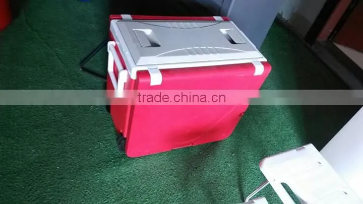 Travel Insulated Ice Box With Fold-able Table and Chair