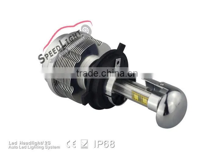 Speedlight High Power Upgrade Version 30W 3600LM 2S LED Headlight Bulb H4