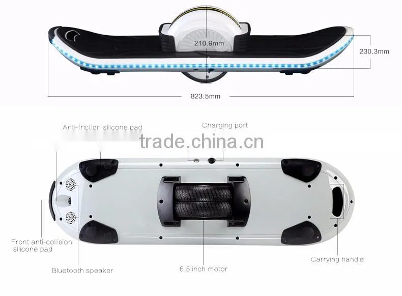 Ecorider OEM Acceptable one wheel skateboard electric