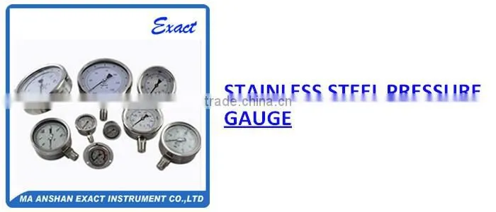 Exact Liquid Filled Air Conditioner Pressure Gauges