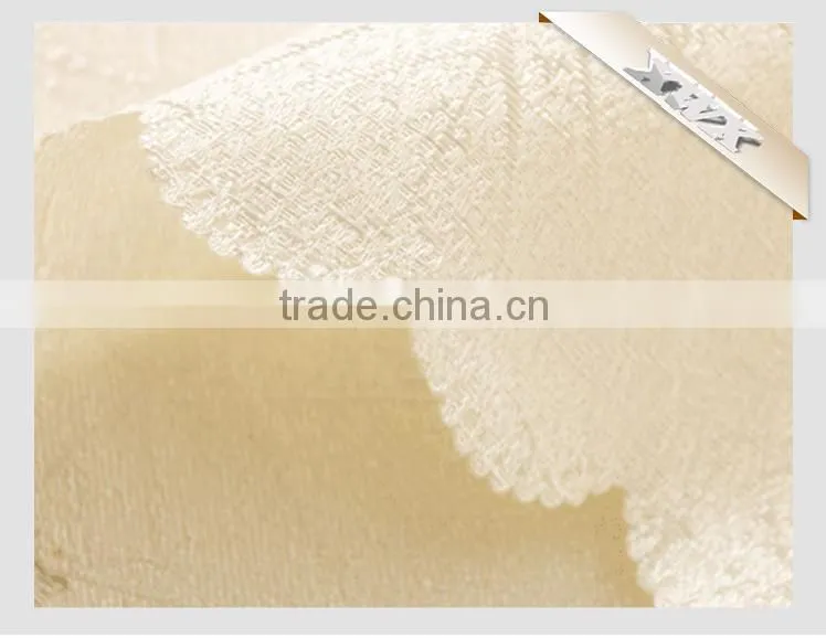 2015 Factory Wholesale and Cheap Ruffled Table Cloth Fabric