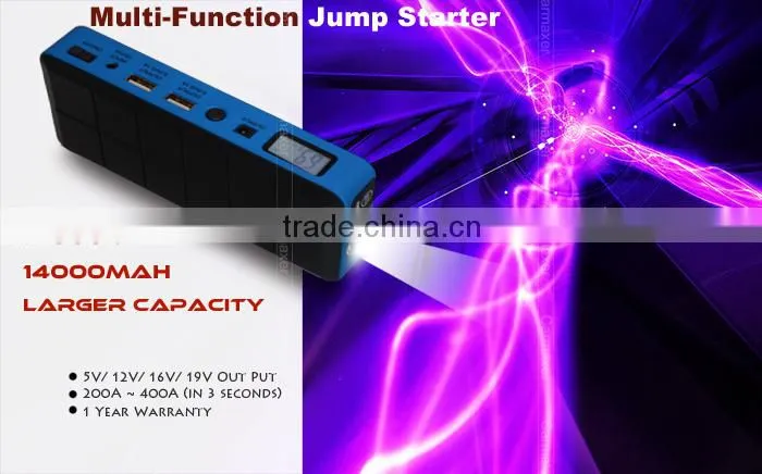 diesels engine car battery 14000mAh mini jump starter portable jump starter