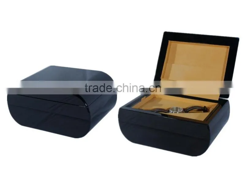 wooden pocket watch box