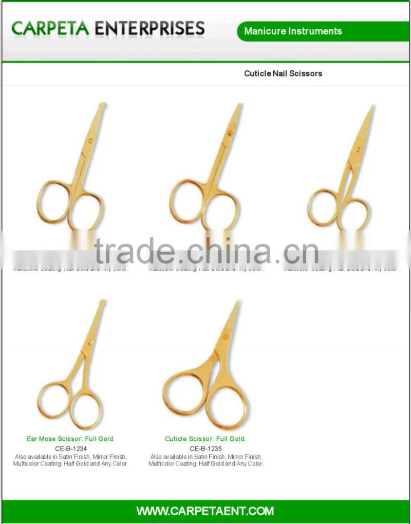 Cuticle Scissors & Nail Care Tools