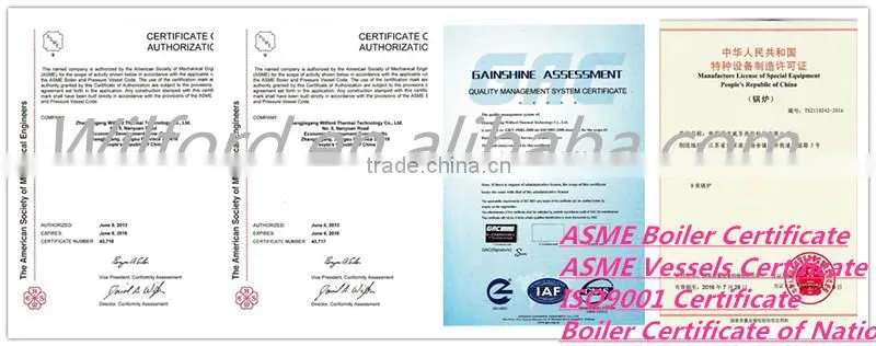 1Ton/h Industrial Automatic Control Muti-Fuel Steam Boiler