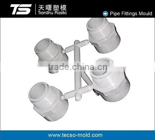 Tecso-P-600 Plastic Injection Mould For Pipe Fitting Mould