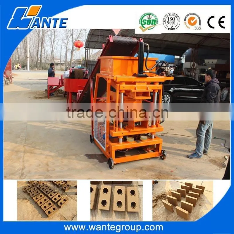 WT1-10 diesel clay brick making machine made in china