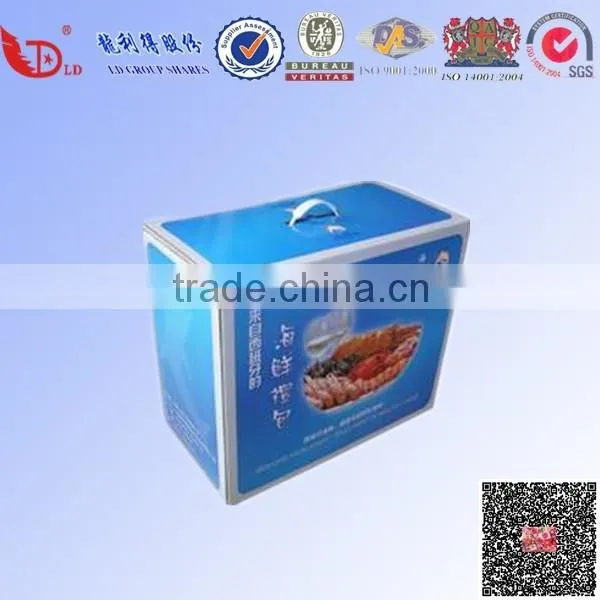 New design corrugated carton box for vegatable fruit packaging